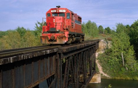 AA Manistee River Bridge at Mesick MI